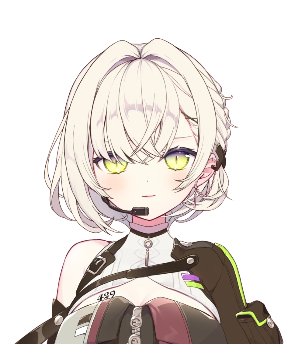 白妙しづきの立ち絵